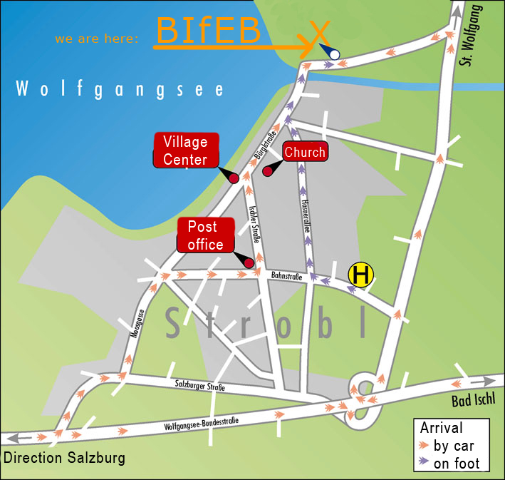 Map of Strobl