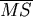 $ \overline{MS}$