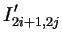 $\displaystyle I_{2i+1,2j}'$