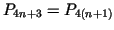 $ P_{4n+3}=P_{4(n+1)}$