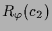 $\displaystyle R_\varphi (c_2)$