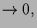 $\displaystyle \to 0,$