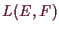 \bgroup\color{demo}$ L(E,F)$\egroup