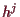 \bgroup\color{demo}$ h^j$\egroup