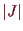 \bgroup\color{demo}$ \vert J\vert$\egroup