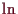 \bgroup\color{demo}$ \ln$\egroup