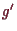 \bgroup\color{demo}$ g'$\egroup