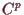 \bgroup\color{demo}$ C^p$\egroup