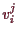 \bgroup\color{demo}$ v_i^j$\egroup