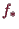 \bgroup\color{demo}$ f_*$\egroup