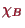 \bgroup\color{proclaim}$ \chi _B$\egroup