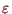 \bgroup\color{proclaim}$ \varepsilon $\egroup