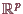 \bgroup\color{demo}$ \mathbb{R}^p$\egroup
