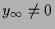 $ y_{\infty}\ne 0$