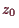 \bgroup\color{demo}$ z_0$\egroup