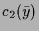 $\displaystyle c_2(\bar y)$