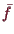 \bgroup\color{demo}$ \bar f$\egroup