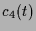 $\displaystyle c_4(t)$