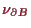 \bgroup\color{proclaim}$ \nu_{\d B}$\egroup