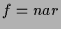 $ f=nar$