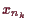 \bgroup\color{demo}$ x_{n_k}$\egroup