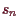 \bgroup\color{demo}$ s_n$\egroup