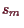\bgroup\color{demo}$ s_m$\egroup