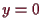 \bgroup\color{demo}$ y=0$\egroup