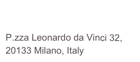 Polytechnic University of Milan
Department of Mathematics
P.zza Leonardo da Vinci 32, 
20133 Milano, Italy