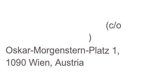 
Wolfgang Pauli Institute (c/o University of Vienna)Oskar-Morgenstern-Platz 1, 1090 Wien, Austria