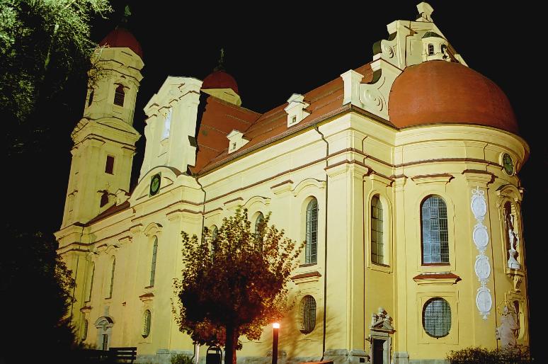 Church at night